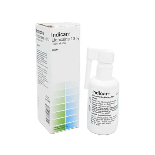 Anestesia Indican Lidocaina Spray 10%
