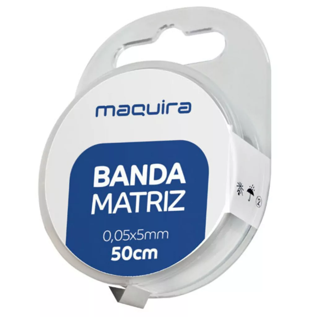 Banda Matriz de acero 5x0,05mm MAQUIRA