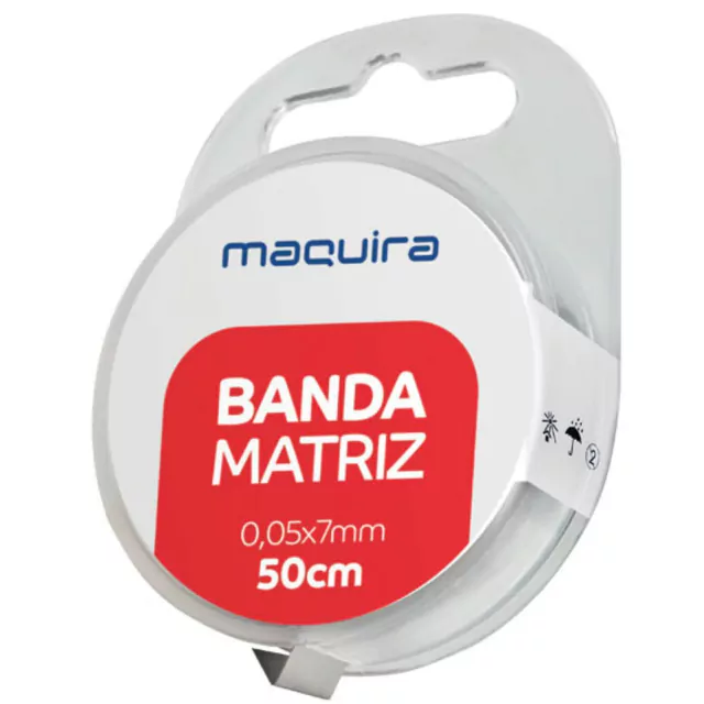 Banda Matriz de acero 7x0,05mm MAQUIRA