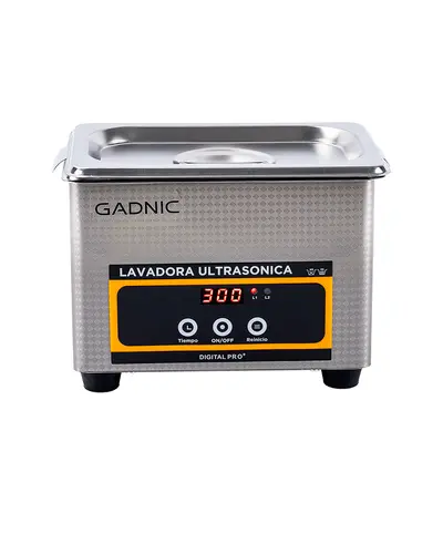 Batea Lavadora Ultrasónica Gadnic Con Temporizador Elimina Suciedad 800ml