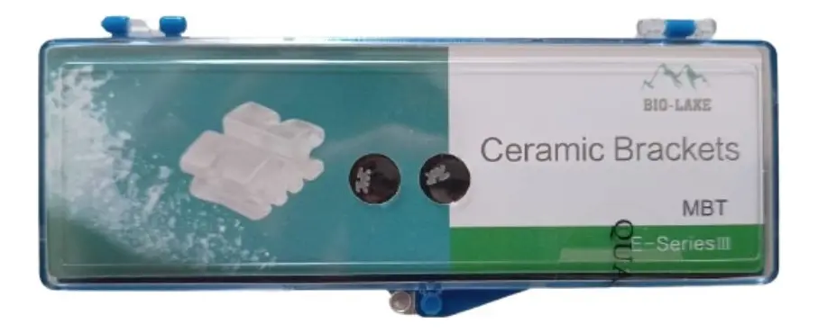 Brackets Ceramic Mbt Bio Lake Caso X20 Odontologia