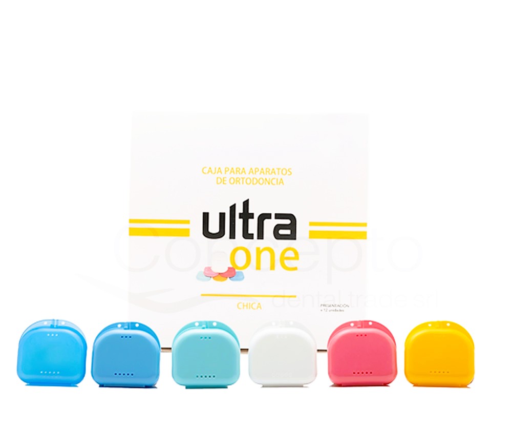 Caja para aparatos de ortopedia o contención ULTRA ONE chica x 12 u