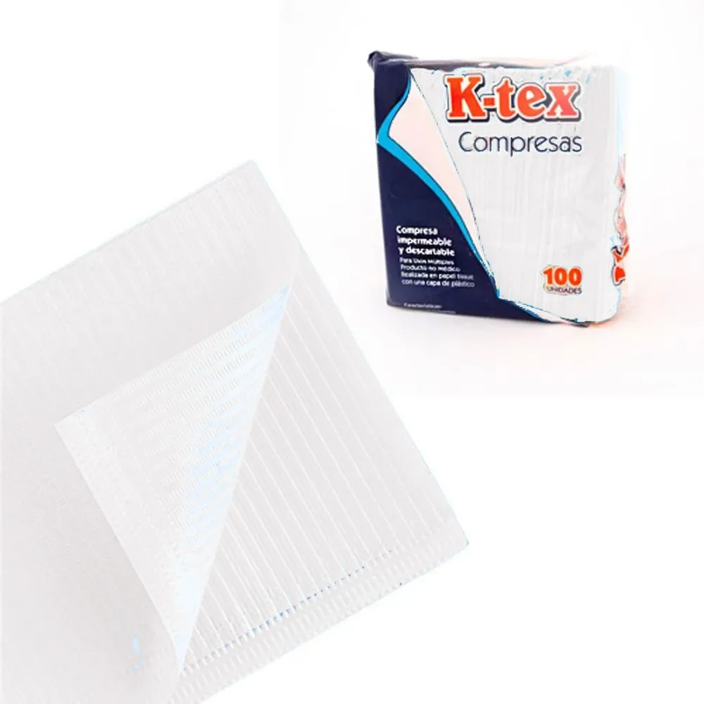 Compresa KTEX Blanca x100u