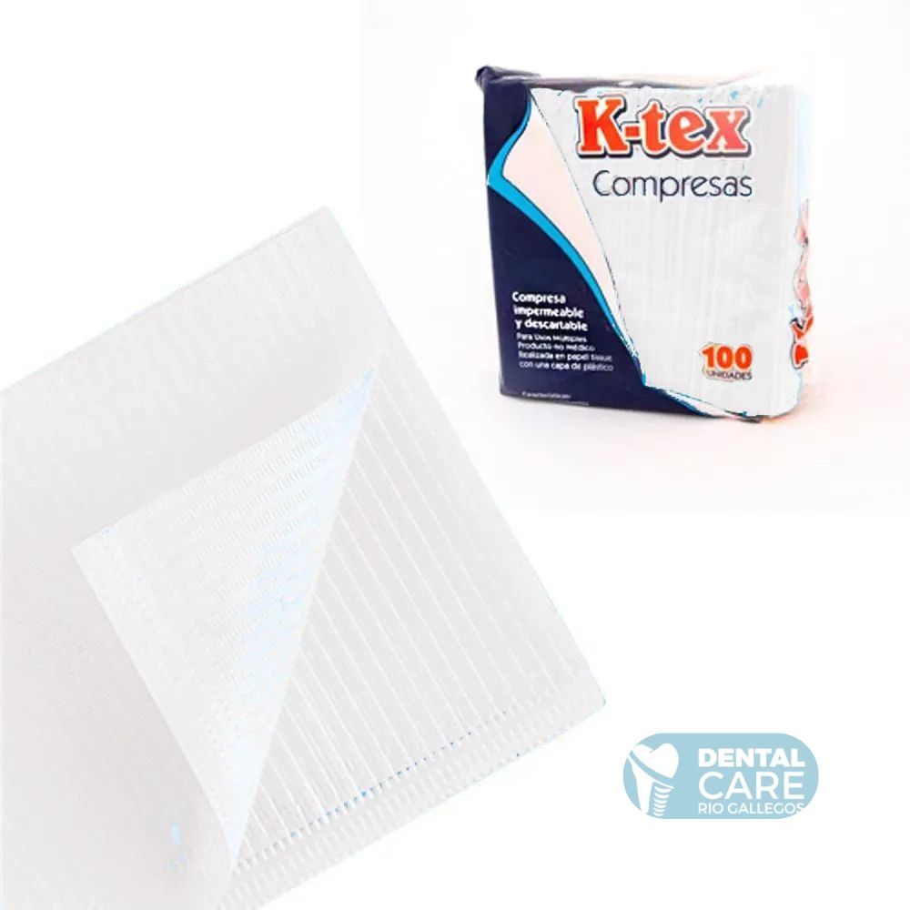 Compresa KTEX Blanca x100u