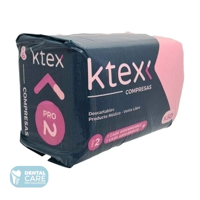 Compresa KTEX Rosa x50u