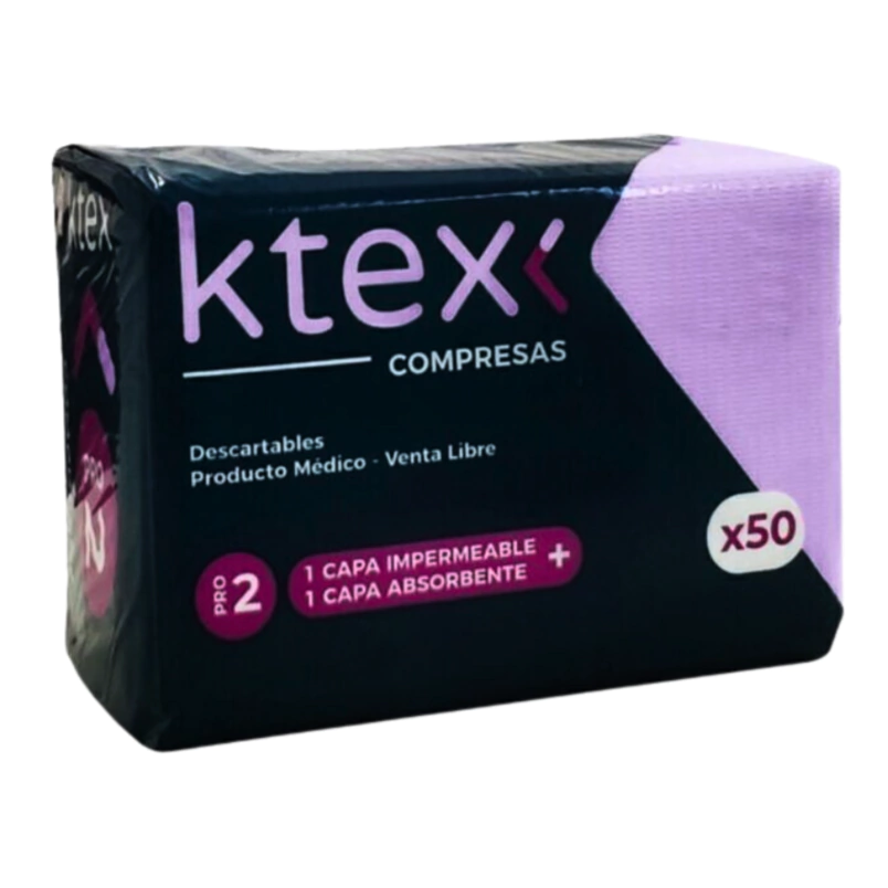 Compresa KTEX violeta x50