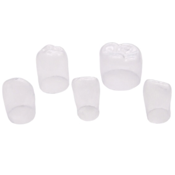 Coronas de acetato Anteriores repuesto x5 TDV