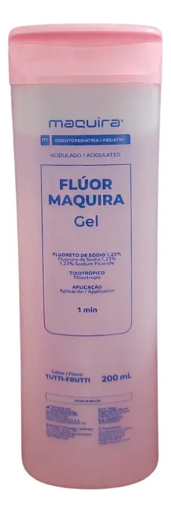 Flúor Acidulado Gel Tutti - Frutti