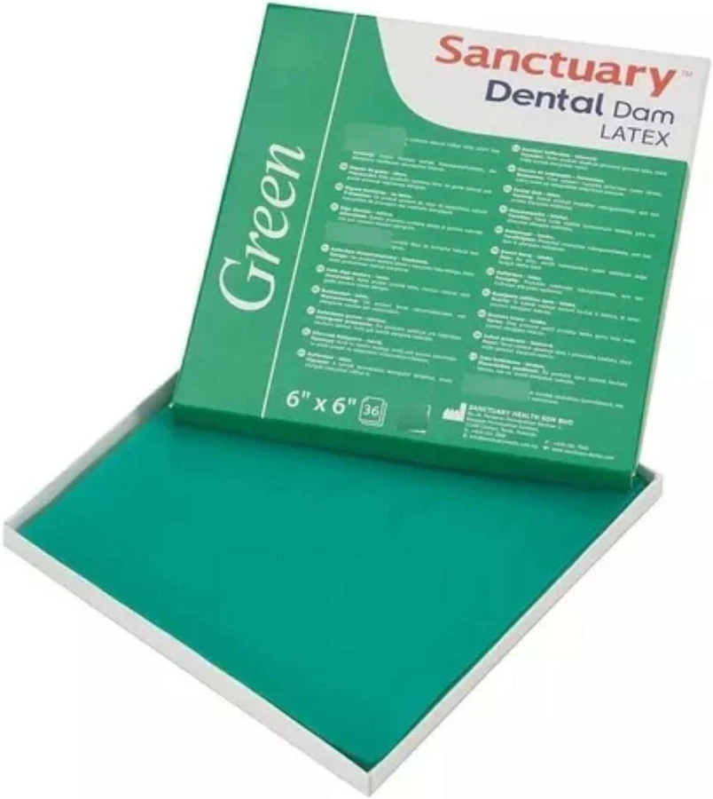 Goma Dique Dental Sanctuary 6X6 X 36u