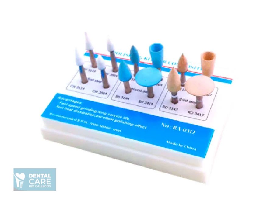 Kit Pulido polishing Composite Dochem X12 Pulidores