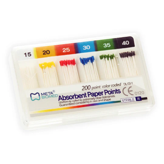 Puntas de Papel Absorbente META BIOMED