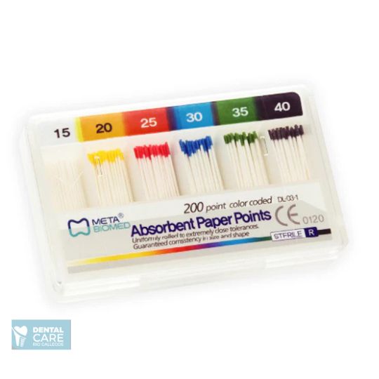 Puntas de Papel Absorbente META BIOMED